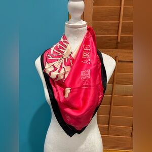 Charlotte Sparre Vintage silk scarf.